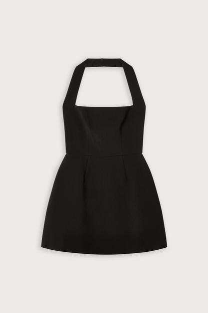 Minivestido De Cuello Cuadrado