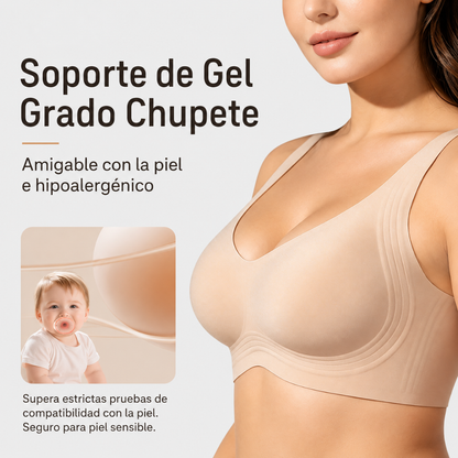 Sujetador sin aros efecto push up