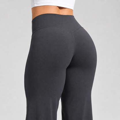 Pantalón Softretch de talle alto sin costura frontal