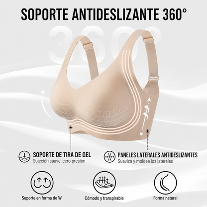 Sujetador sin aros efecto push up