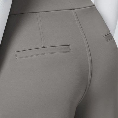 Pantalones elegantes de corte recto