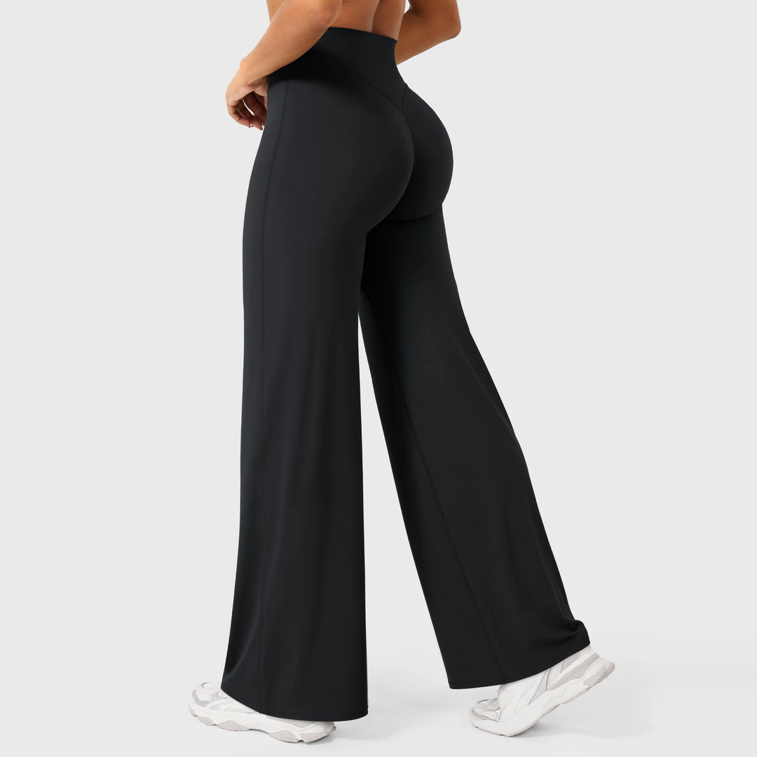 Pantalón Softretch de talle alto sin costura frontal