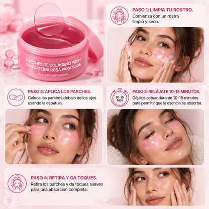 Parches para ojos PDRN y colágeno