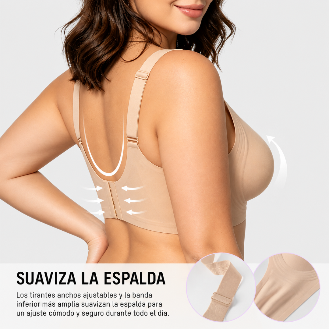 Sujetador sin aros efecto push up