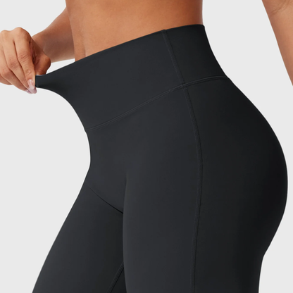 Pantalón Softretch de talle alto sin costura frontal