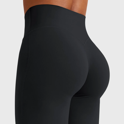 Pantalón Softretch de talle alto sin costura frontal