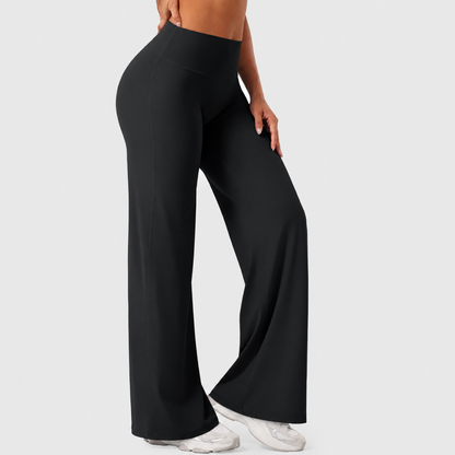Pantalón Softretch de talle alto sin costura frontal
