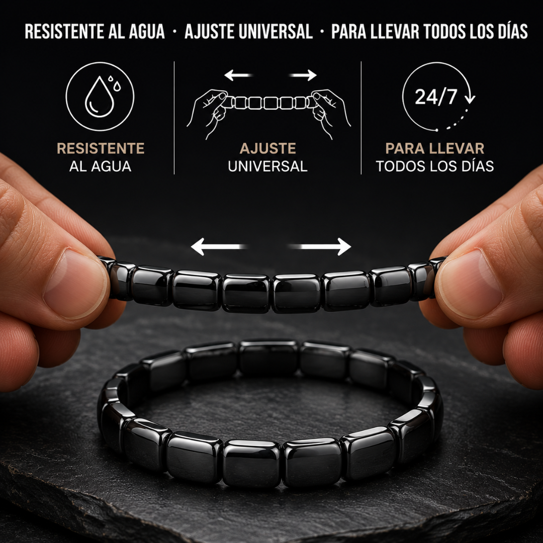 Pulsera de Hematita Imperial
